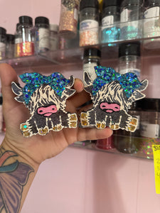 cow with bow