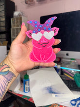 Load image into Gallery viewer, pig with bow
