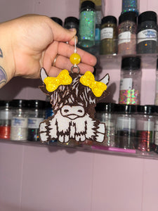cow with double bow